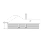 Ranch House Plan Right Elevation - Belford Traditional Ranch Home 023D-0015 - Search House Plans and More