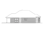 Traditional House Plan Left Elevation - Belcourt Ranch Home 023D-0017 - Search House Plans and More
