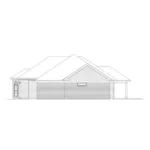 Ranch House Plan Right Elevation - Belcourt Ranch Home 023D-0017 - Search House Plans and More