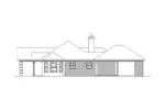 Sunbelt House Plan Right Elevation - Wilson Stucco Sunbelt Home 023D-0019 - Shop House Plans and More