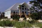 Waterfront House Plan Front Photo 01 - Woodall Lowcountry Home 024D-0005 - Shop House Plans and More