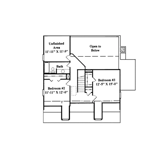 Traditional House Plan Second Floor - Ellistown Plantation Home 024D-0014 - Search House Plans and More