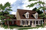 Southern House Plan Front Photo 01 - Ellistown Plantation Home 024D-0014 - Search House Plans and More