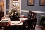 Saltbox House Plan Dining Room Photo 01 - Fort Mill Country Salt Box Home 024D-0042 - Search House Plans and More