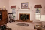 Saltbox House Plan Living Room Photo 01 - Fort Mill Country Salt Box Home 024D-0042 - Search House Plans and More