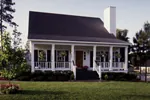 Classic Acadian Home With Beautiful Covered Front Porch