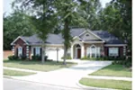 European House Plan Front Photo 01 - Rowland Place Craftsman Home 024D-0051 - Shop House Plans and More