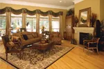Traditional House Plan Living Room Photo 02 - Cedar Vista Craftsman Home 024D-0055 - Search House Plans and More