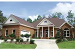 Traditional House Plan Front Image - Matthews Traditional Home 024D-0057 - Shop House Plans and More