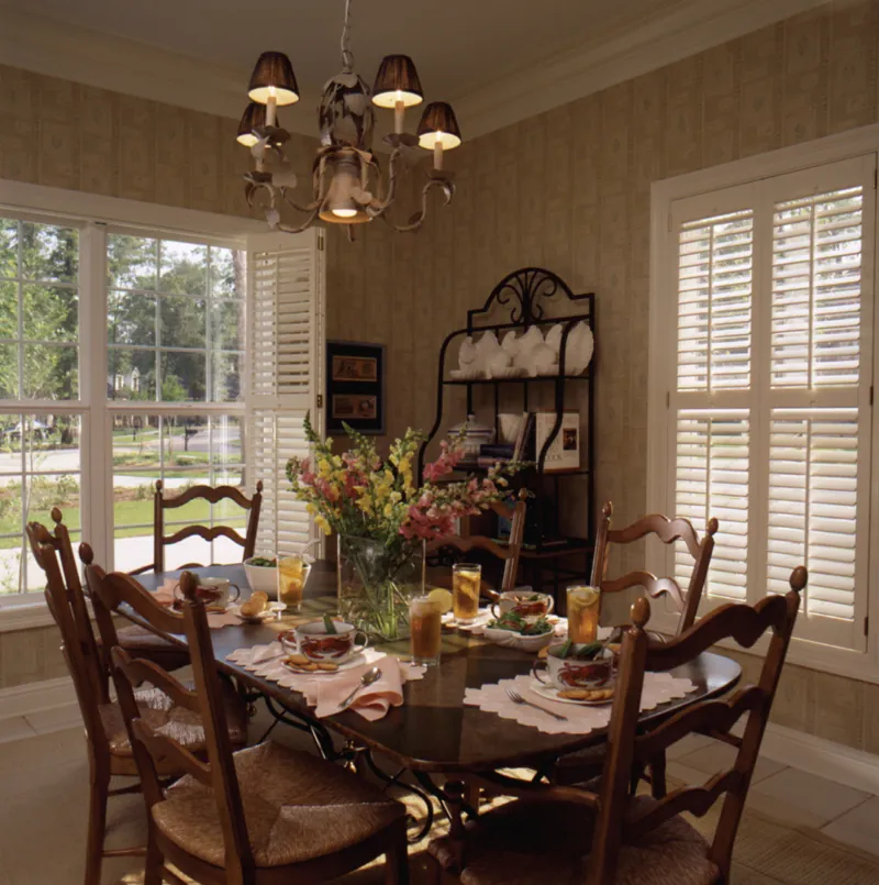 Southern House Plan Dining Room Photo 01 - Whitemire Luxury Colonial Home 024D-0058 - Shop House Plans and More