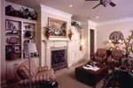 Luxury House Plan Living Room Photo 01 - Newberry European Home 024D-0060 - Shop House Plans and More
