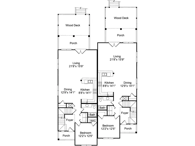 First Floor - Grove Beach Coastal Home 024D-0073 - Search House Plans and More