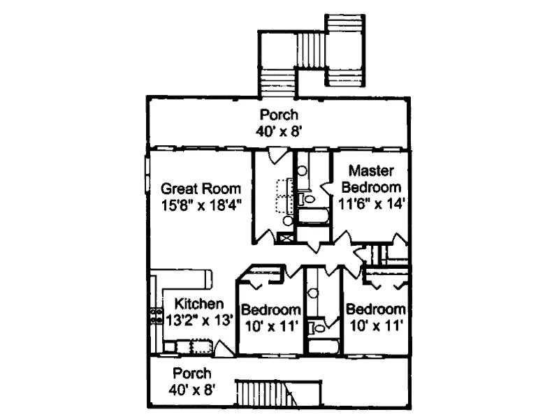 First Floor - Fripp Island Beach Home 024D-0083 - Search House Plans and More