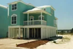 Waterfront House Plan Front Photo 03 - Oglethorpe Raised Beach Home 024D-0242 - Shop House Plans and More