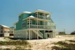 Florida House Plan Rear Photo 02 - Oglethorpe Raised Beach Home 024D-0242 - Shop House Plans and More