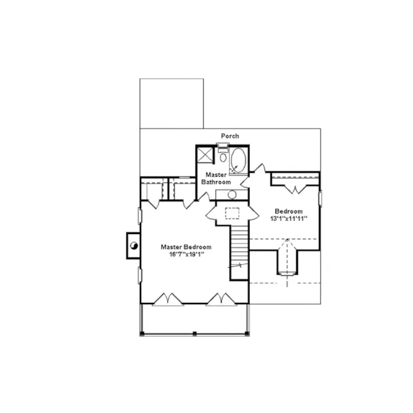 Lake House Plan Second Floor - Sea Island Coastal Home 024D-0253 - Shop House Plans and More