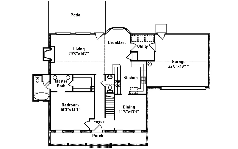 Acadian House Plan Second Floor - Isleworth Country Home 024D-0328 - Search House Plans and More