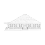 Lowcountry Style Home Has Slightly Raised Appearance And Covered Porch