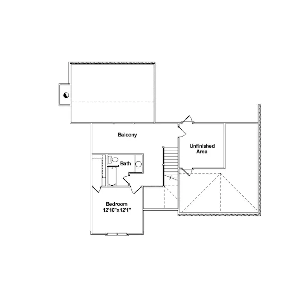 Traditional House Plan Second Floor - Landerbilt Traditional Home 024D-0471 - Shop House Plans and More