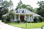 Home With Covered Porch Has Stylish Southern Charm 