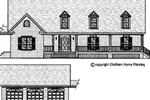 Country Ranch House Has Matching Detached Garage Plan