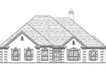 European House Plan Front Elevation - Raines Pond Southern Home 024D-0589 - Shop House Plans and More