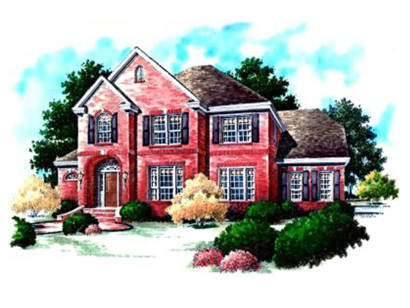 Clasic Traditional Brick Home