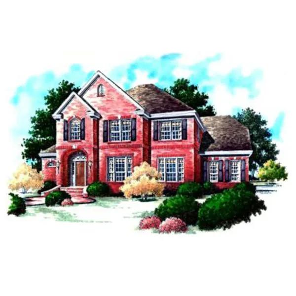 Clasic Traditional Brick Home