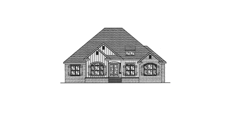 Front Elevation - 024D-0631 - Shop House Plans and More