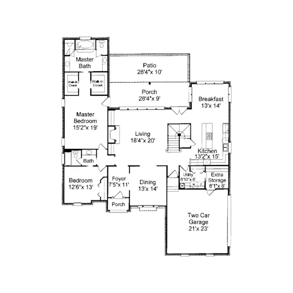 Luxury House Plan First Floor - Norton Valley Luxury Home 024D-0643 - Shop House Plans and More