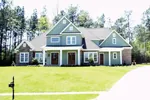 Arts & Crafts House Plan Front of Home - Douglas Park Craftsman Home 024D-0644 - Search House Plans and More