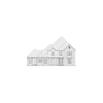 Luxury House Plan Front of Home - Pacland Hill Craftsman Home 024D-0647 - Shop House Plans and More