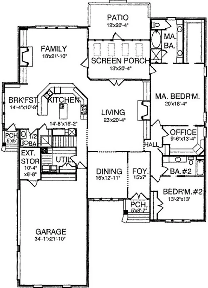 First Floor - 024D-0652 - Shop House Plans and More