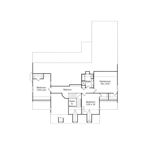 Luxury House Plan Second Floor - Riley Sound Southern Home 024D-0657 - Shop House Plans and More