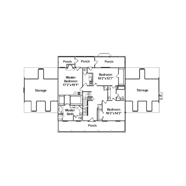 Luxury House Plan Second Floor - Splendor Cove Plantation Home 024D-0659 - Shop House Plans and More