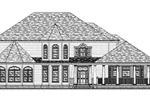 Luxury House Plan Front of Home - Elora Luxury Victorian Home 024D-0684 - Search House Plans and More