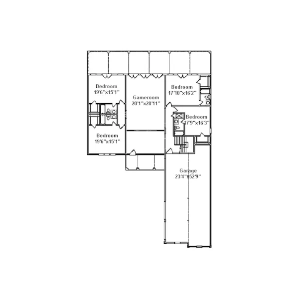 Luxury House Plan Second Floor - Elysian Luxury Southern Home 024D-0685 - Search House Plans and More