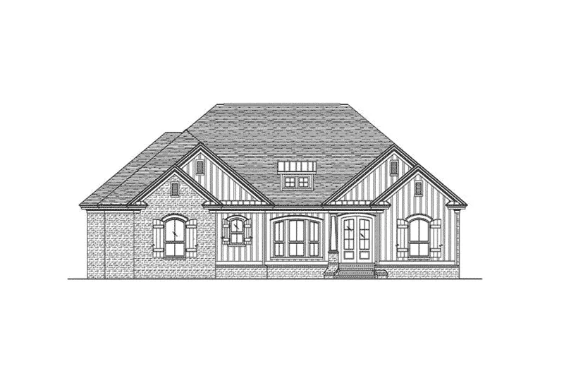 Front Elevation - 024D-0811 - Shop House Plans and More