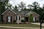 Southern House Plan Front of Home - 024D-0817 - Shop House Plans and More