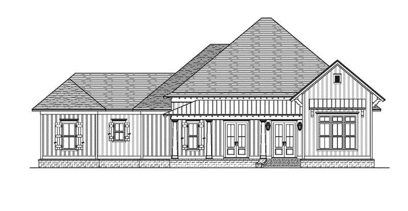 Country House Plan Front Elevation - 024D-0820 - Shop House Plans and More