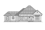 Country French House Plan Front Elevation - 024D-0820 - Shop House Plans and More
