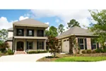Plantation House Plan Front of Home - Chamberland Southern Home 024D-0821 - Search House Plans and More