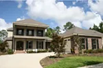 Southern Plantation House Plan Front Photo 02 - Chamberland Southern Home 024D-0821 - Search House Plans and More