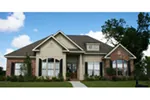 Country French House Plan Front of House 024D-0822