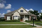 Ranch House Plan Front of Home - Becker Southern Home 024D-0824 - Search House Plans and More