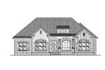 Country French House Plan Front Elevation - 024D-0825 - Shop House Plans and More