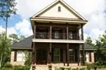 Rustic House Plan Front of House 024D-0827