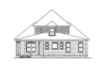 Rustic House Plan Right Elevation - Bay Springs Southern Home 024D-0827 - Search House Plans and More