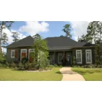 Traditional House Plan Front of Home - Kendall Point Southern Home 024D-0829 - Shop House Plans and More