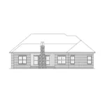 Traditional House Plan Rear Elevation - Kendall Point Southern Home 024D-0829 - Shop House Plans and More